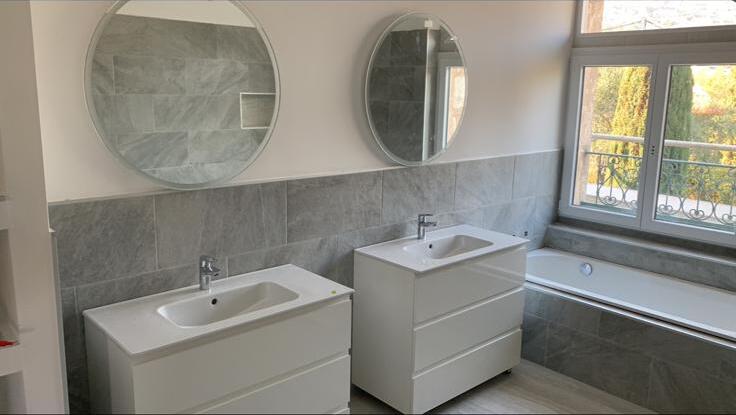 SJM Plastering finished interior project in Hampshire