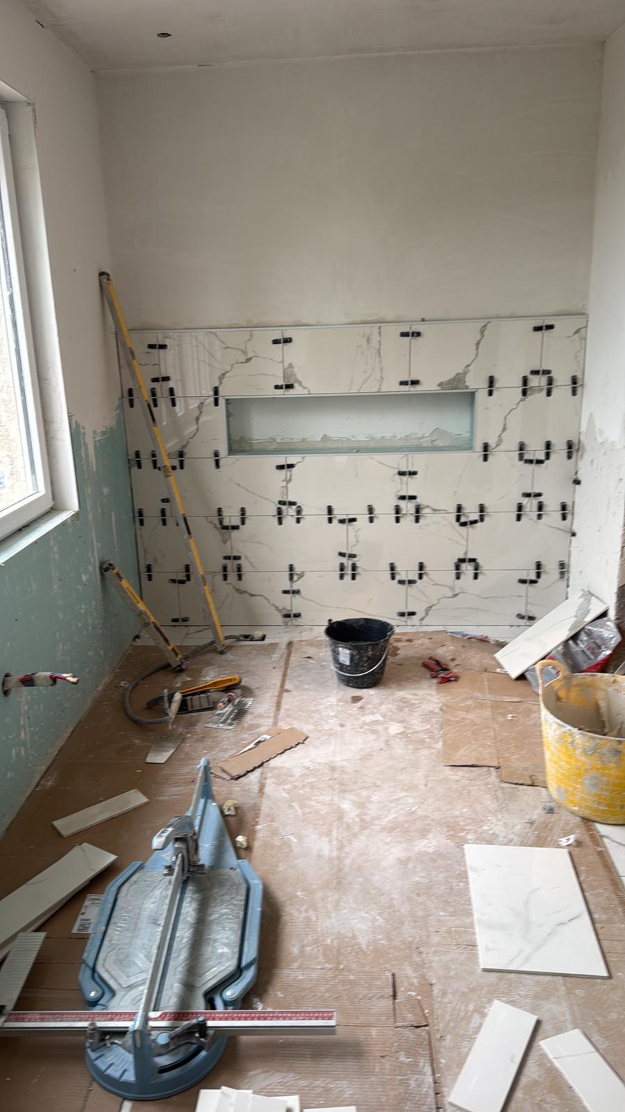 SJM Plastering finished interior project in Hampshire